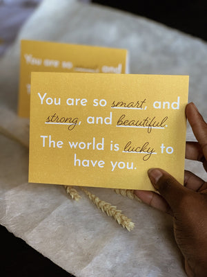 Eco-Friendly Affirmation Greeting Card - Wildly Free